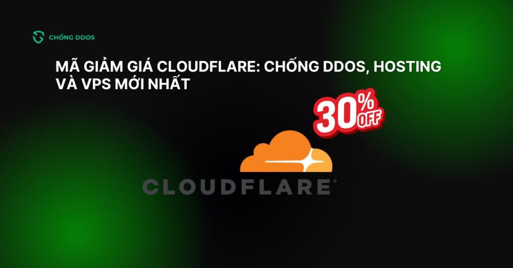 mã giảm giá Cloudflare
